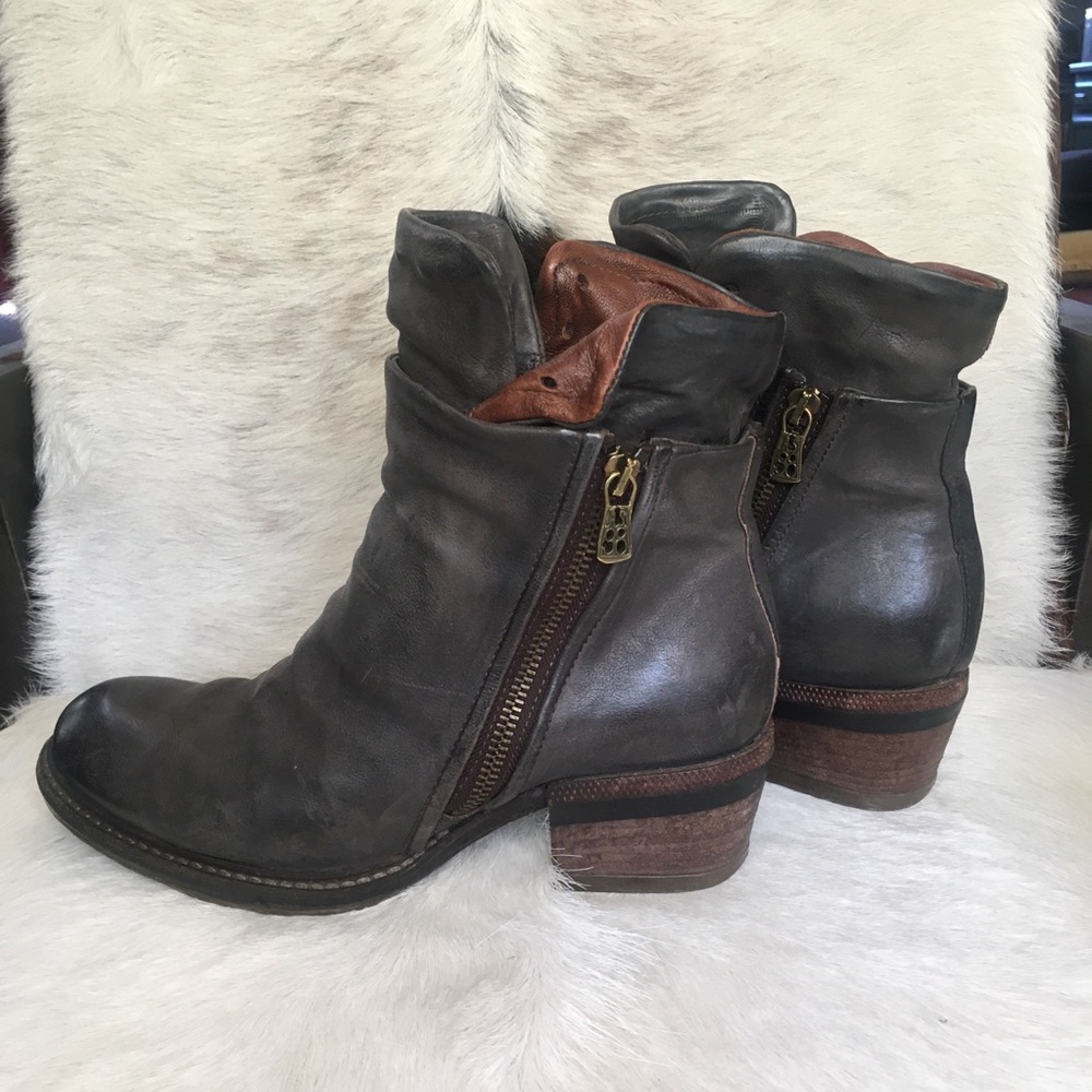 AS98 CADMUS Booties in Smoke 38
